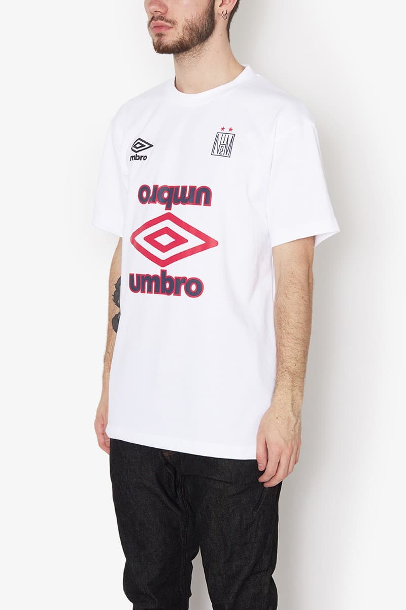 Photo de la collaboration Umbro x N.Hoolywood