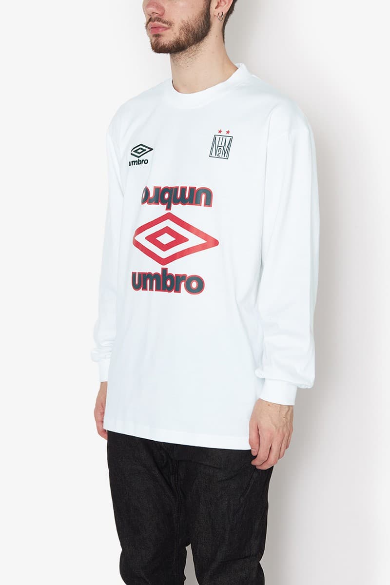 Photo de la collaboration Umbro x N.Hoolywood