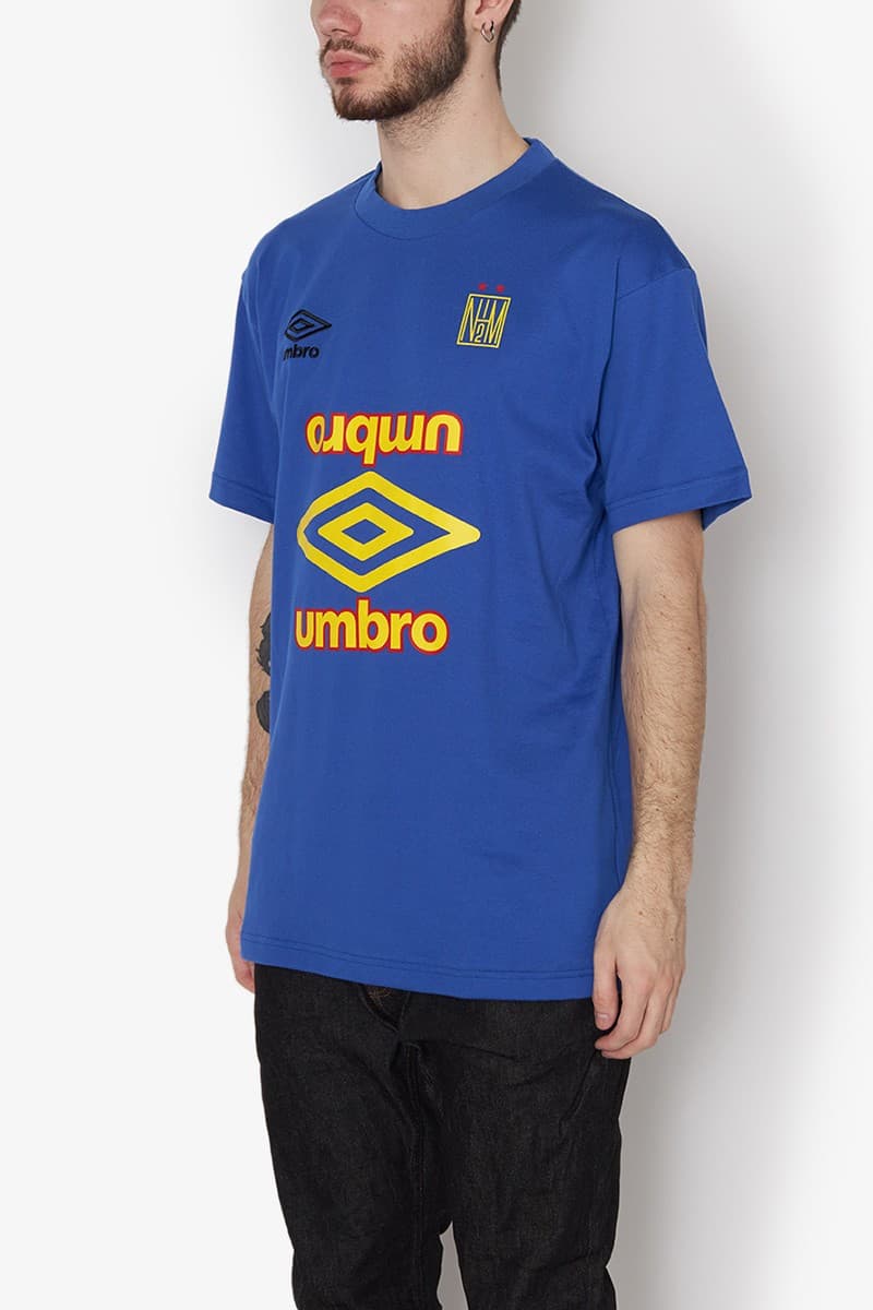 Photo de la collaboration Umbro x N.Hoolywood