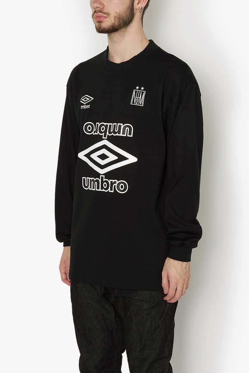 Photo de la collaboration Umbro x N.Hoolywood