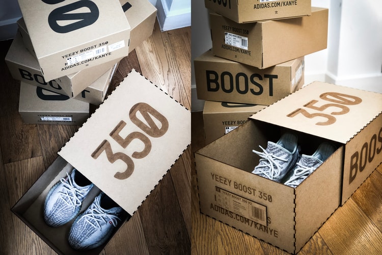 Rangez vos YEEZY dans des boites en bois customisées imaginées par ce designer français