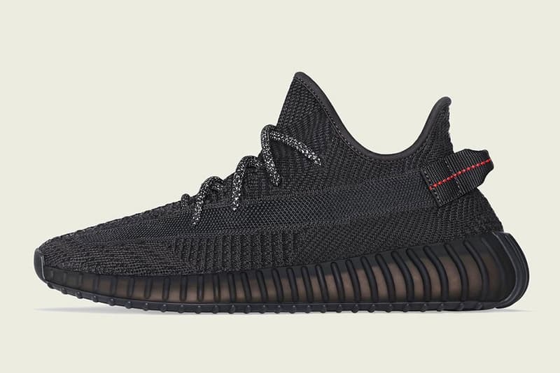 YEEZY BOOST 350 V2 all Black noir photo sortie date