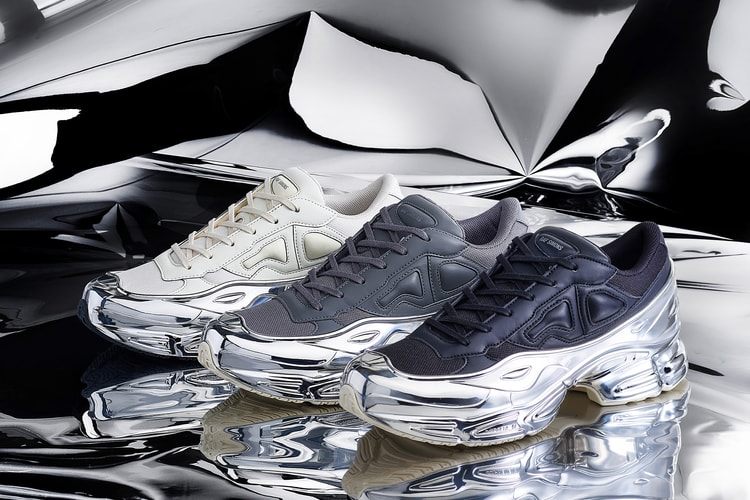 adidas et Raf Simons présentent leurs nouvelles RS Ozweego à l'aspect miroir