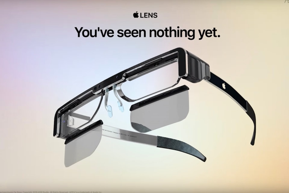Apple Lens, le concept de lunettes connectées du futur