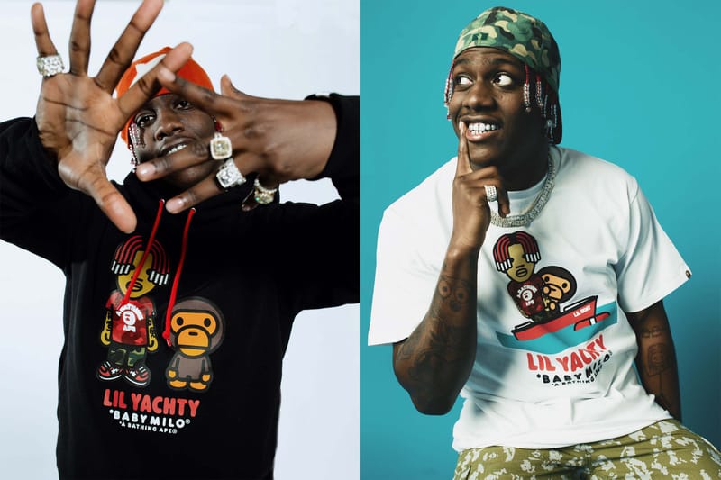 BAPE dévoile sa collaboration avec Lil Yachty