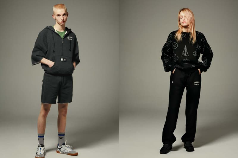 Gosha Rubchinskiy Russell Athletic Rassvet collection lookbook