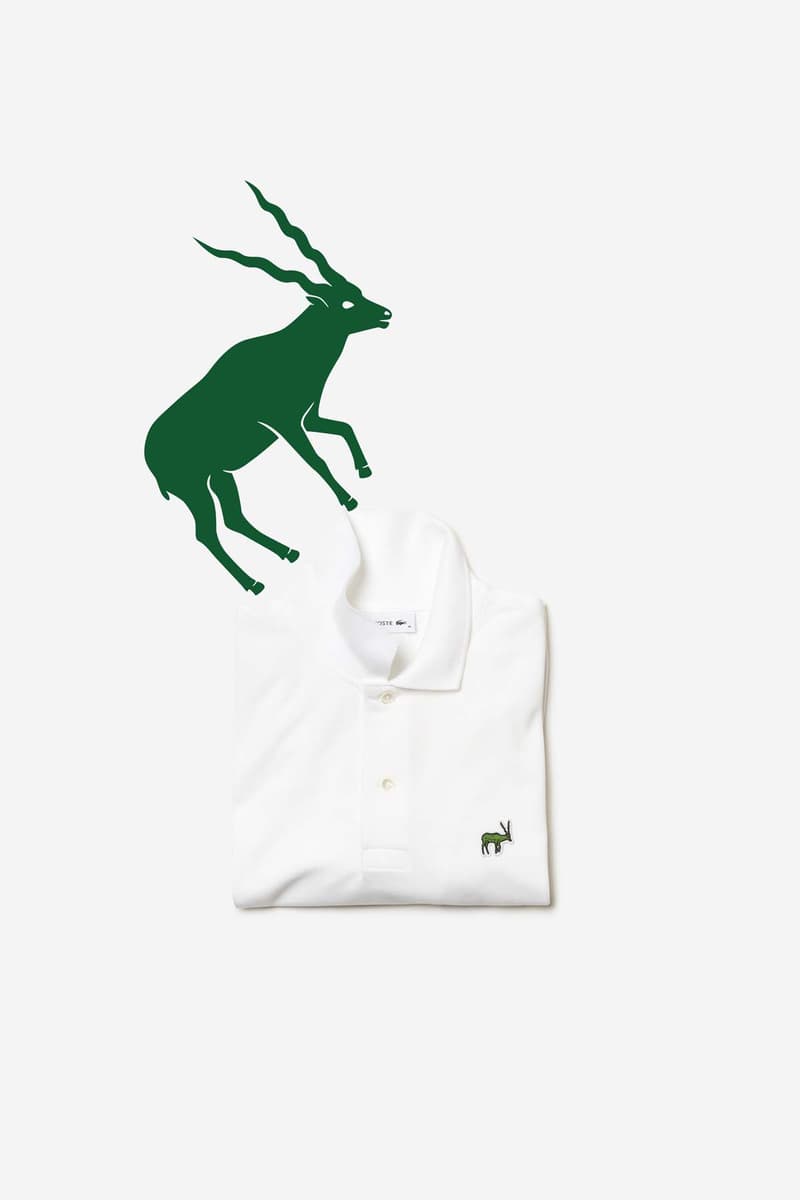 Lacoste save our species collection animaux logos