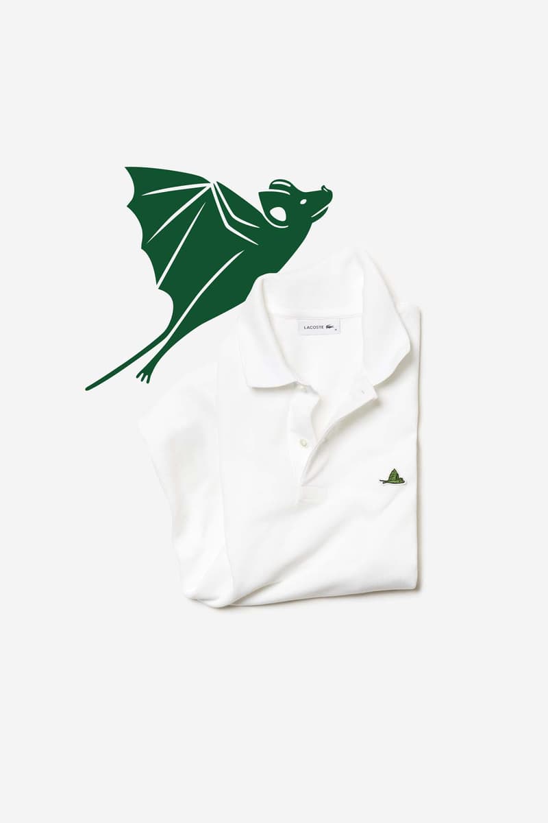 Lacoste save our species collection animaux logos
