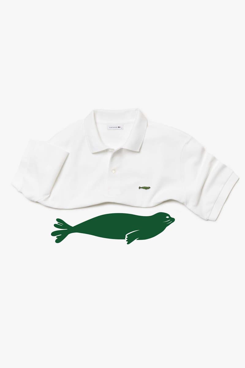 Lacoste save our species collection animaux logos