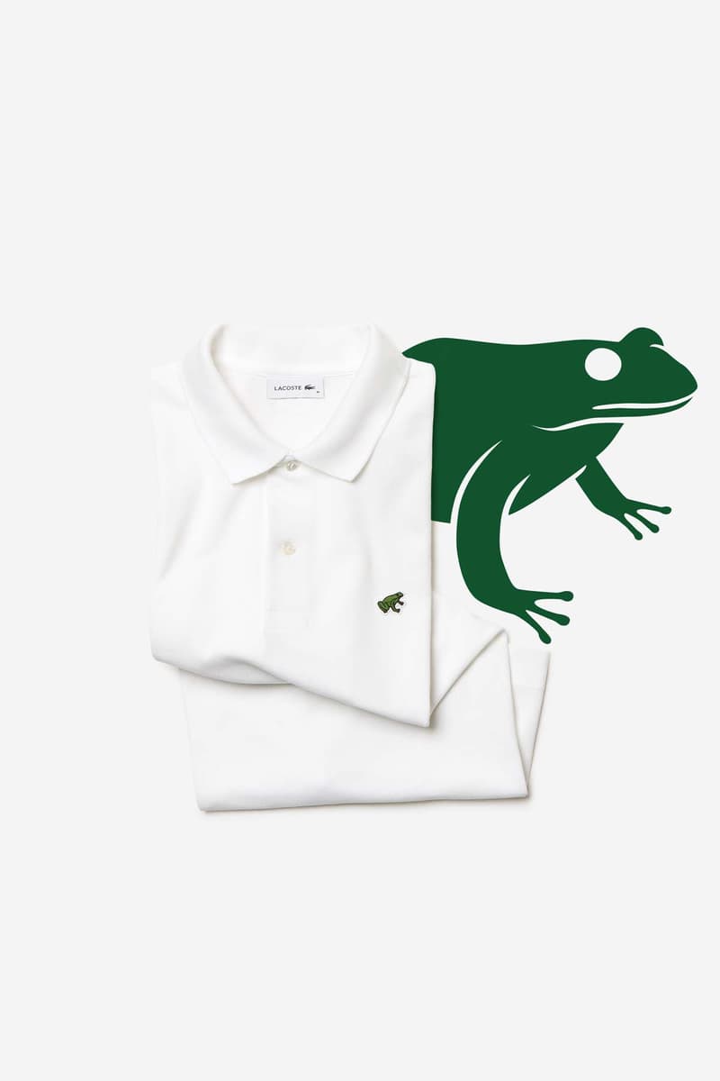 Lacoste save our species collection animaux logos