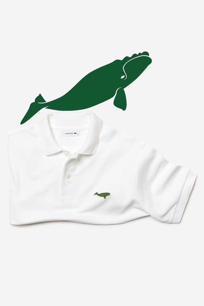 Lacoste save our species collection animaux logos