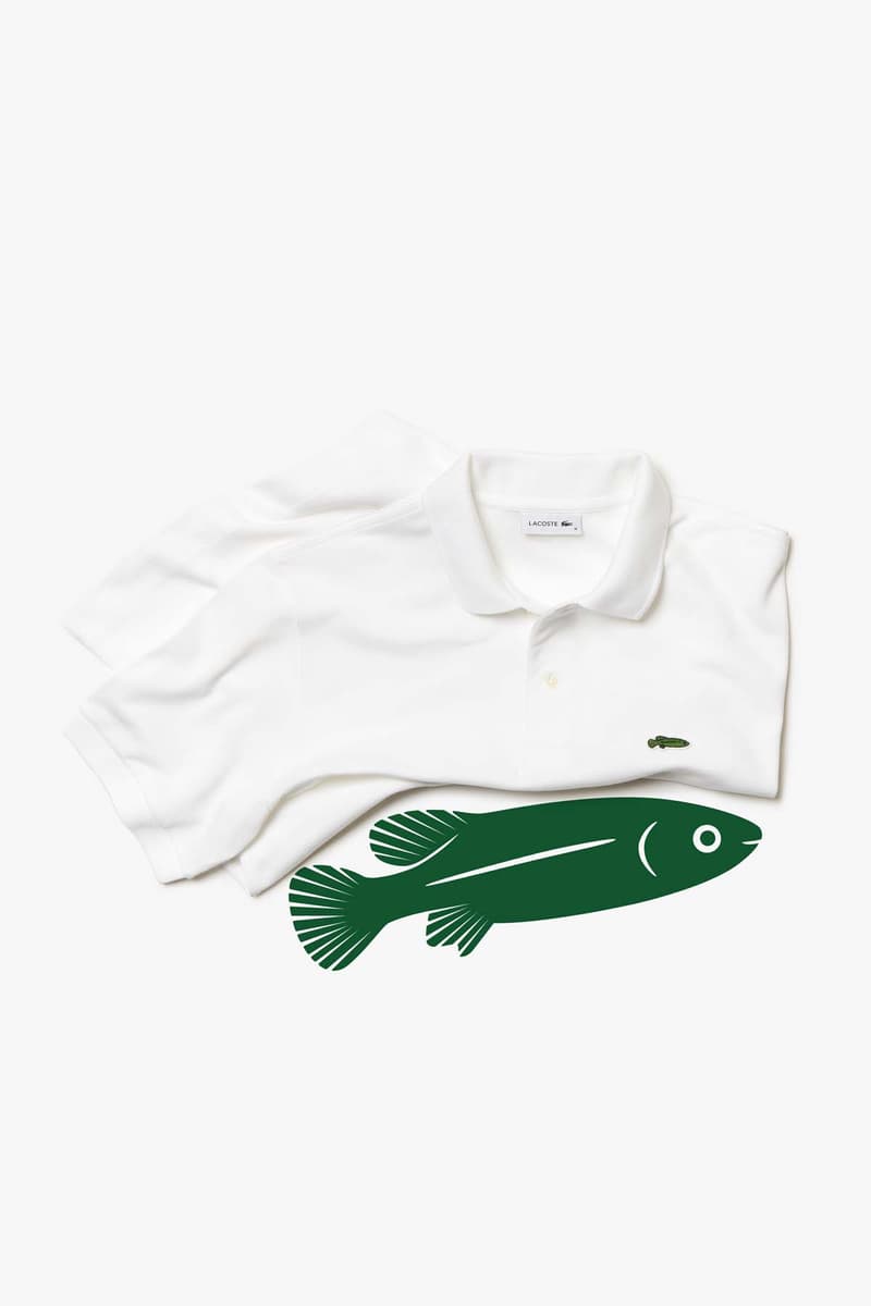 Lacoste save our species collection animaux logos