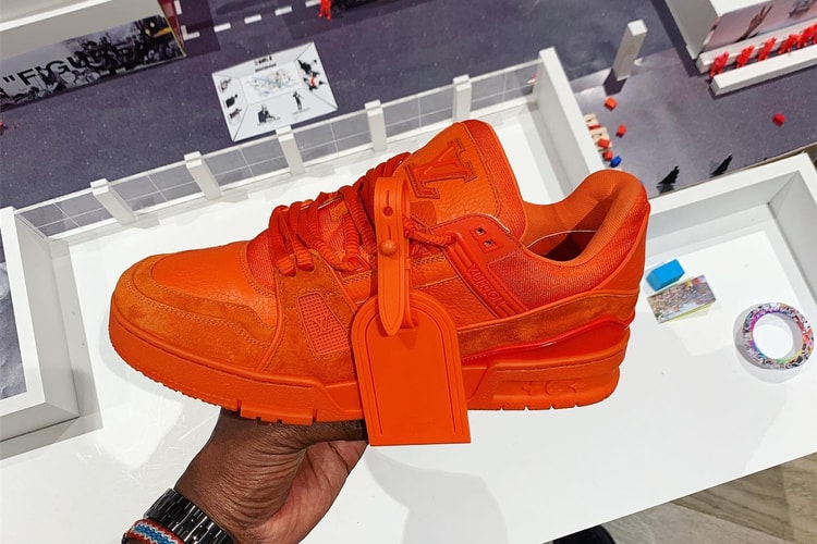 Virgil Abloh dévoile une nouvelle sneaker Louis Vuitton