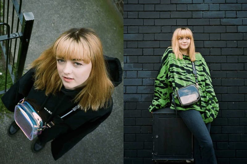 L'actrice de Game of Thrones Maisie Williams illustre la nouvelle collection de la marque française MR+C Noir