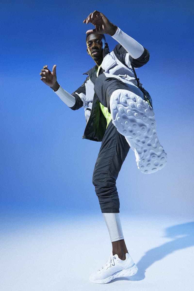Dembélé nike react element 55 campagne photos