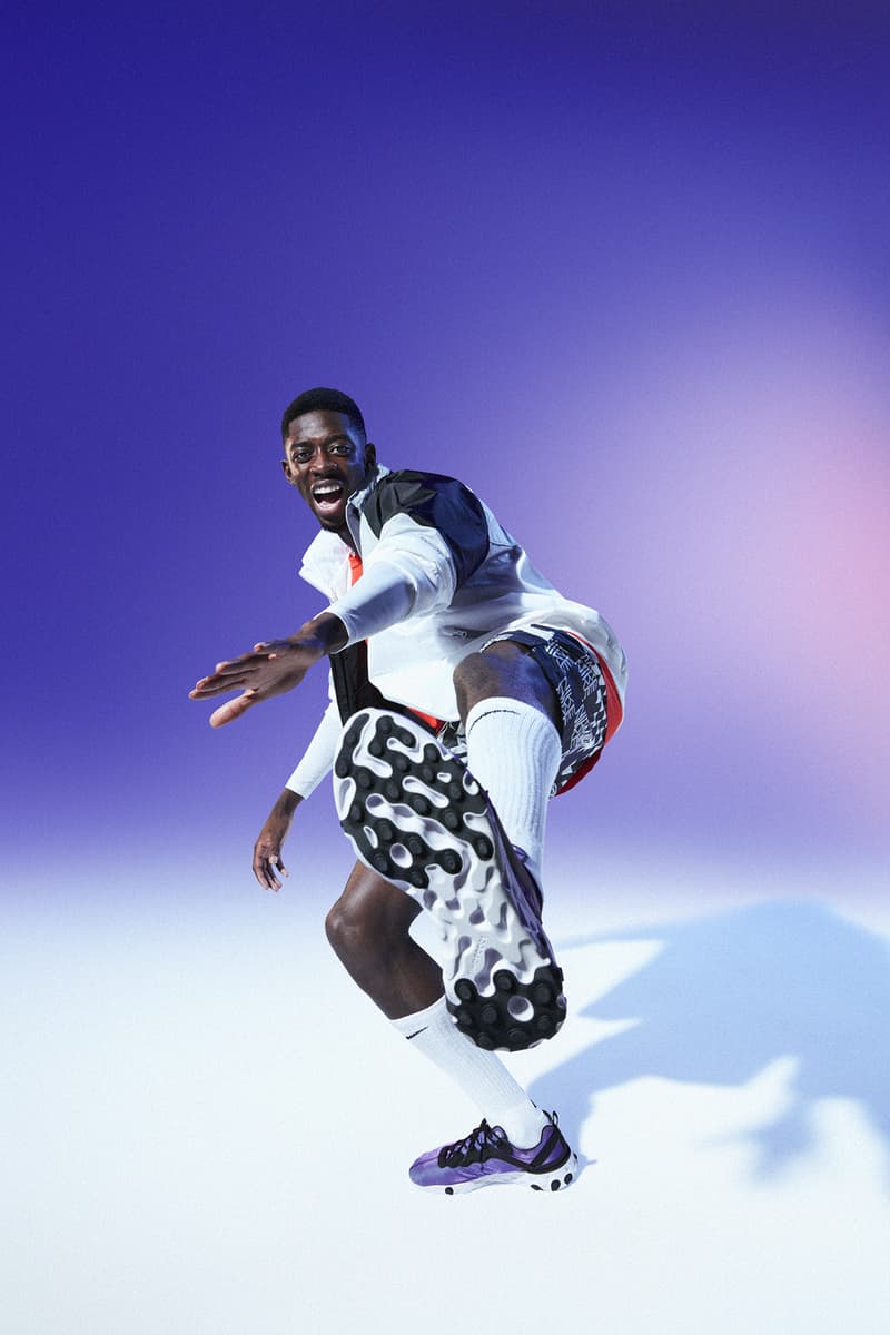 Dembélé nike react element 55 campagne photos