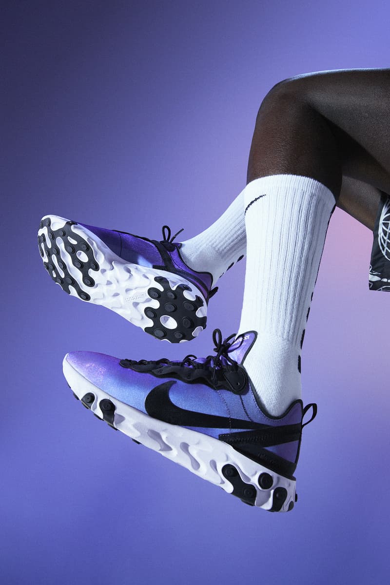 Dembélé nike react element 55 campagne photos