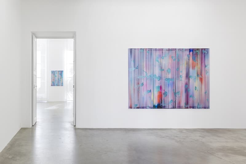Perrotin Paris exposition bernard frize now or never