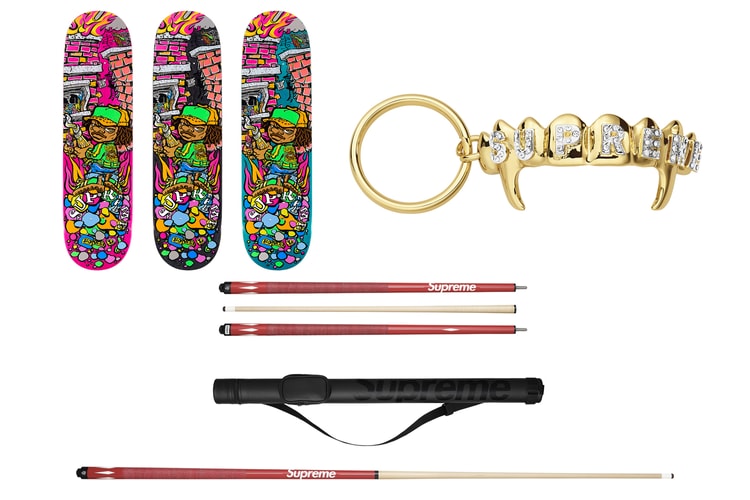 Toutes les pièces du drop Supreme de la semaine