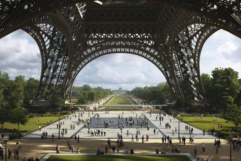 Tour eiffel paris jo 2024 espace photos