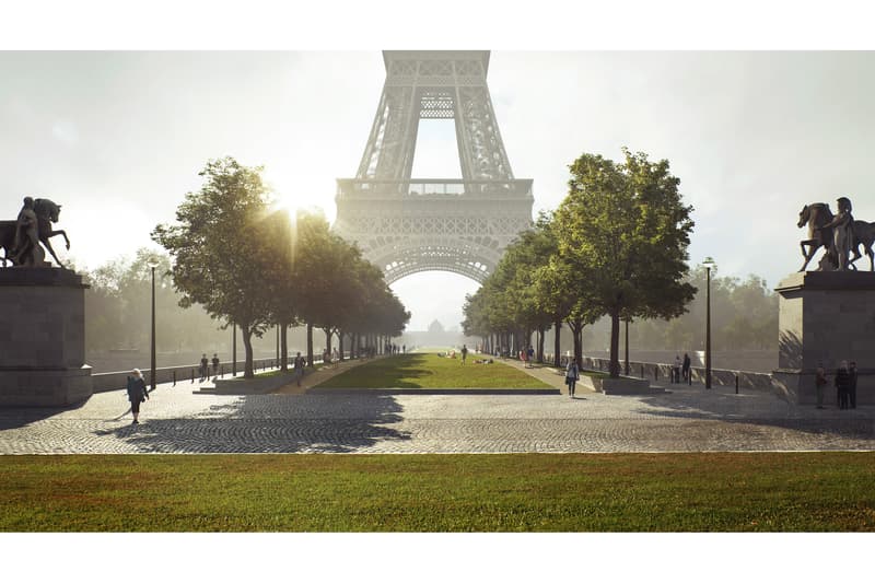 Tour eiffel paris jo 2024 espace photos