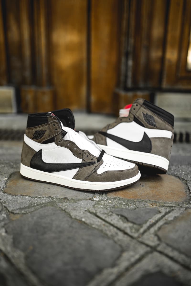 Photo de la Travis Scott x Air Jordan 1 "Cactus Jack"