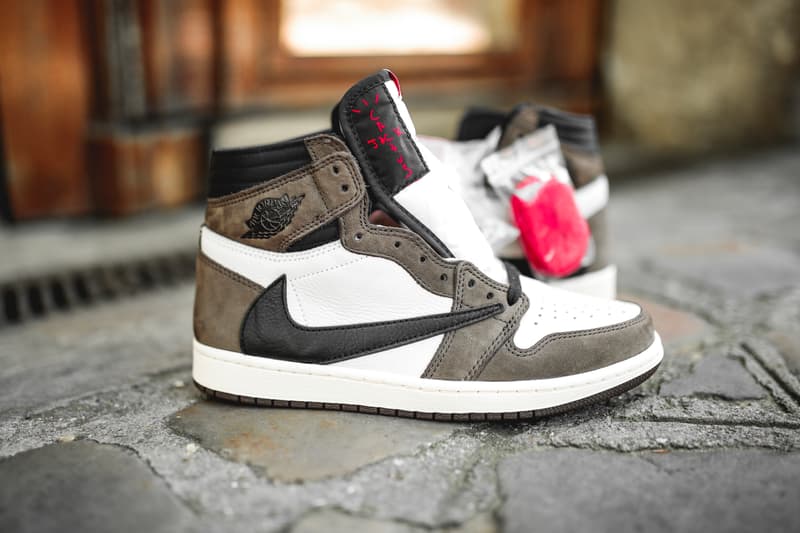 Photo de la Travis Scott x Air Jordan 1 "Cactus Jack"