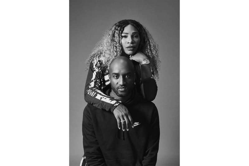 Photo de la collection Serena Williams par Virgil Abloh et Nike