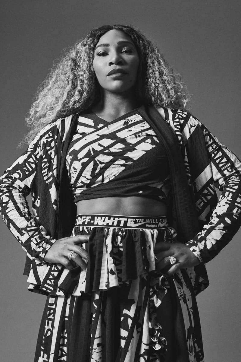 Photo de la collection Serena Williams par Virgil Abloh et Nike