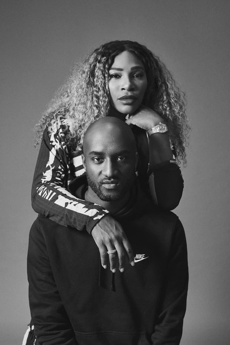 Photo de la collection Serena Williams par Virgil Abloh et Nike