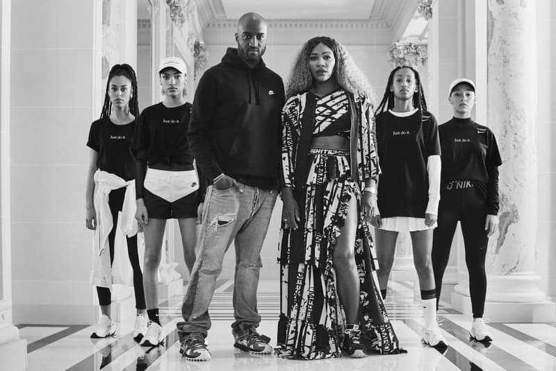 Photo de la collection Serena Williams par Virgil Abloh et Nike