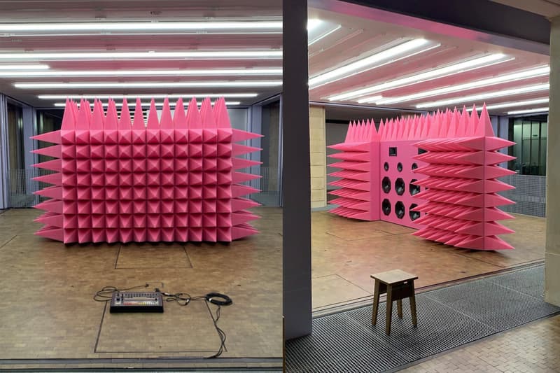 Photo de l'installation de Virgil Abloh