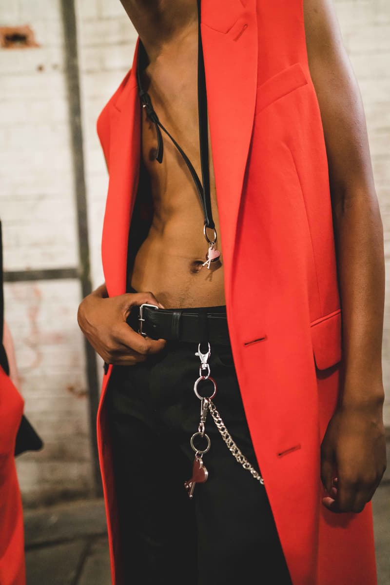 AMI fashion week paris défilé printemps été 2020 coulisses photos