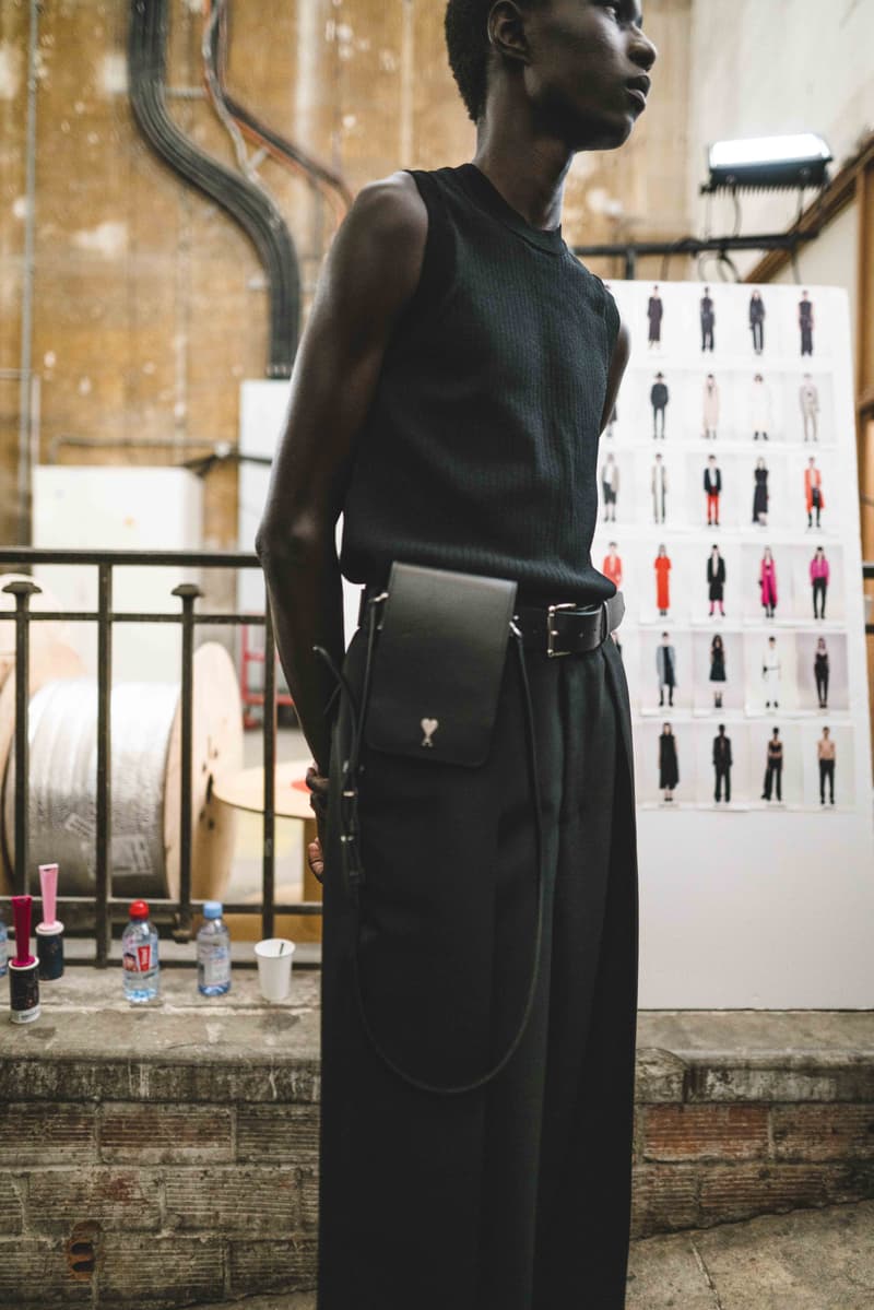 AMI fashion week paris défilé printemps été 2020 coulisses photos