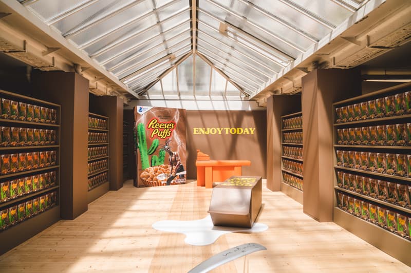 Photo du pop-up Travis Scott x Reese's Puffs