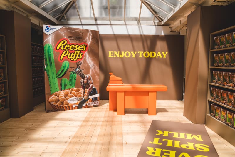 Photo du pop-up Travis Scott x Reese's Puffs