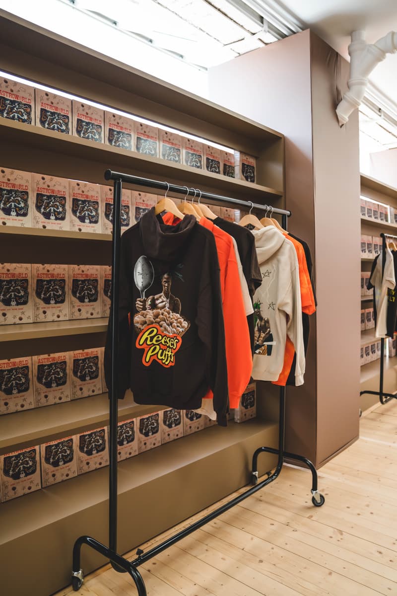 Photo du pop-up Travis Scott x Reese's Puffs