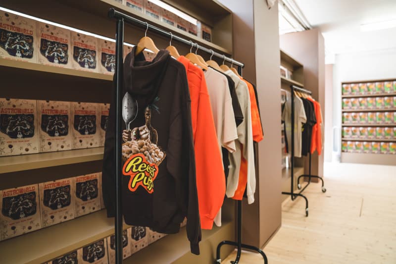 Photo du pop-up Travis Scott x Reese's Puffs