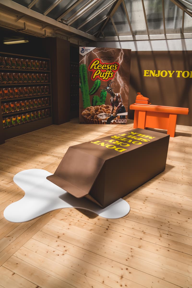 Photo du pop-up Travis Scott x Reese's Puffs