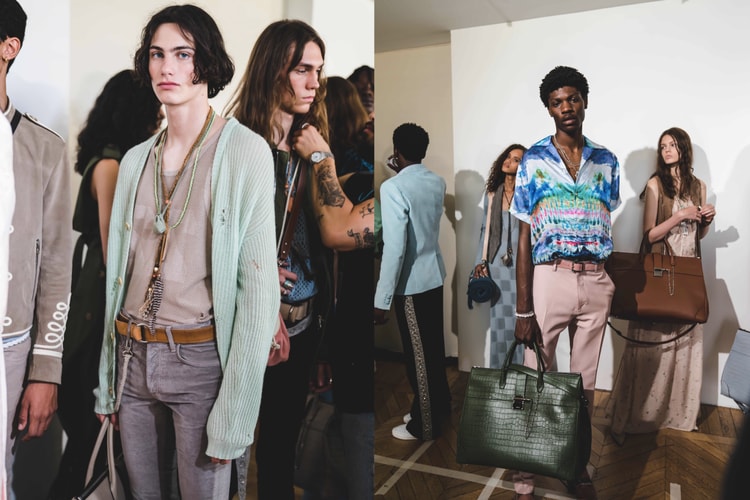 Dans les coulisses du défilé AMIRI pour la Fashion Week de Paris Printemps/Été 2020