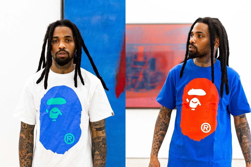 BAPE France droppe des t-shirts colorés et des claquettes à logo pour l'été