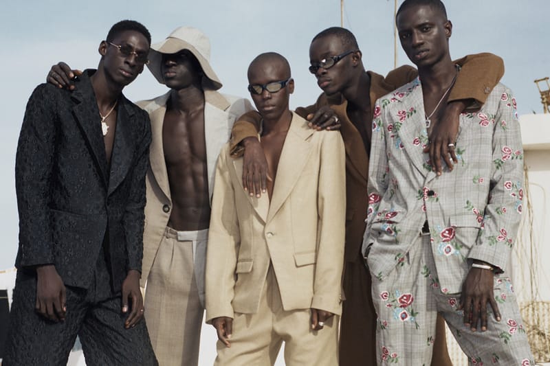 Beni présente les costumes unisexes de sa première collection dans un superbe lookbook shooté au Sénégal