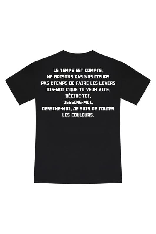 Booba merch arc en ciel pgp t-shirt photos shop