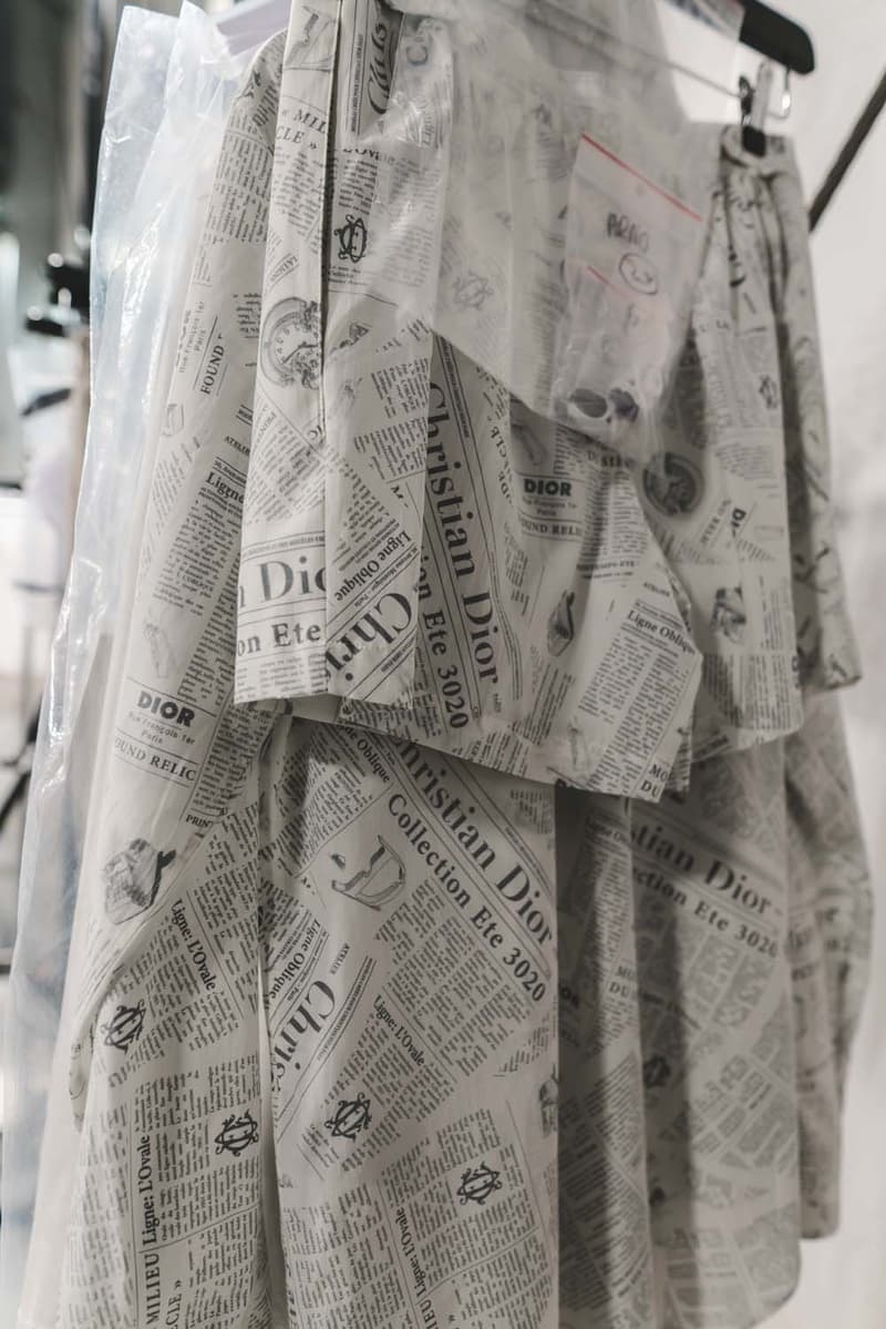 Dior fashion week paris défilé printemps été 2020 backstages photos