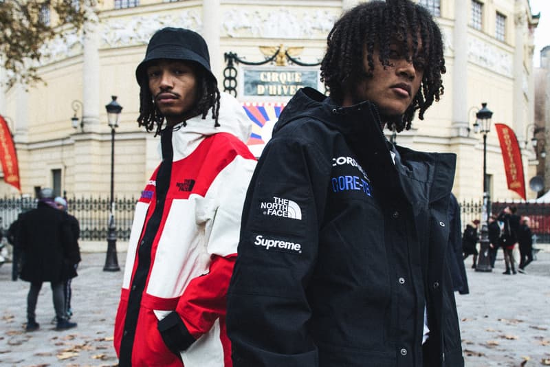 Supreme raf simons fashion week paris grailed pop up