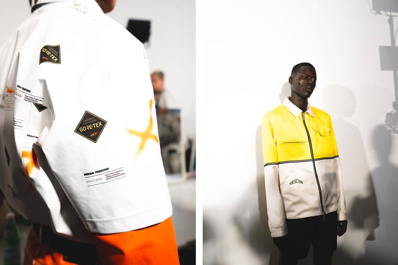 Plongez dans les backstages du défilé d'Heron Preston à la Fashion Week de Paris
