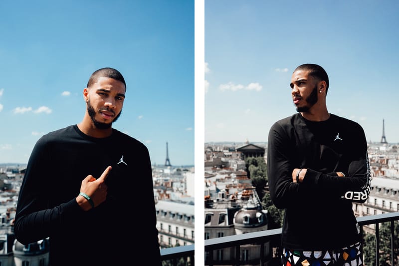 Sa signature avec Jordan, ses objectifs, Paris en toile de fond... Rencontre avec Jayson Tatum, la star montante NBA des Boston Celtics