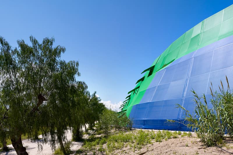 Photo du Stelios Ioannou Learning Resource Center par Jean Nouvel