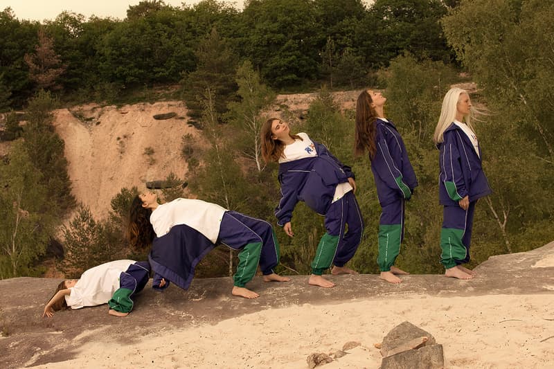 Maison Kitsuné ADER error collection the blue fox family lookbook