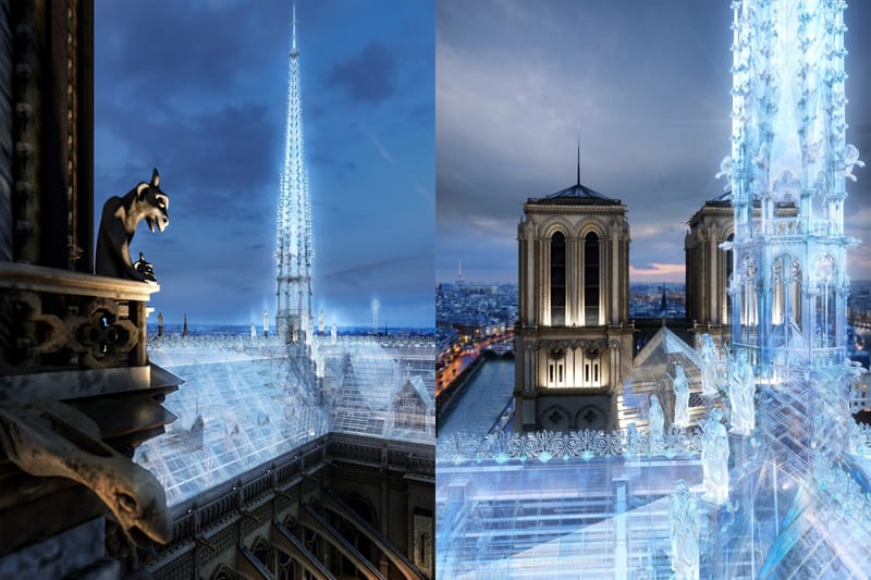 Voici le projet de reconstruction de Notre-Dame par le créateur des Apple Store